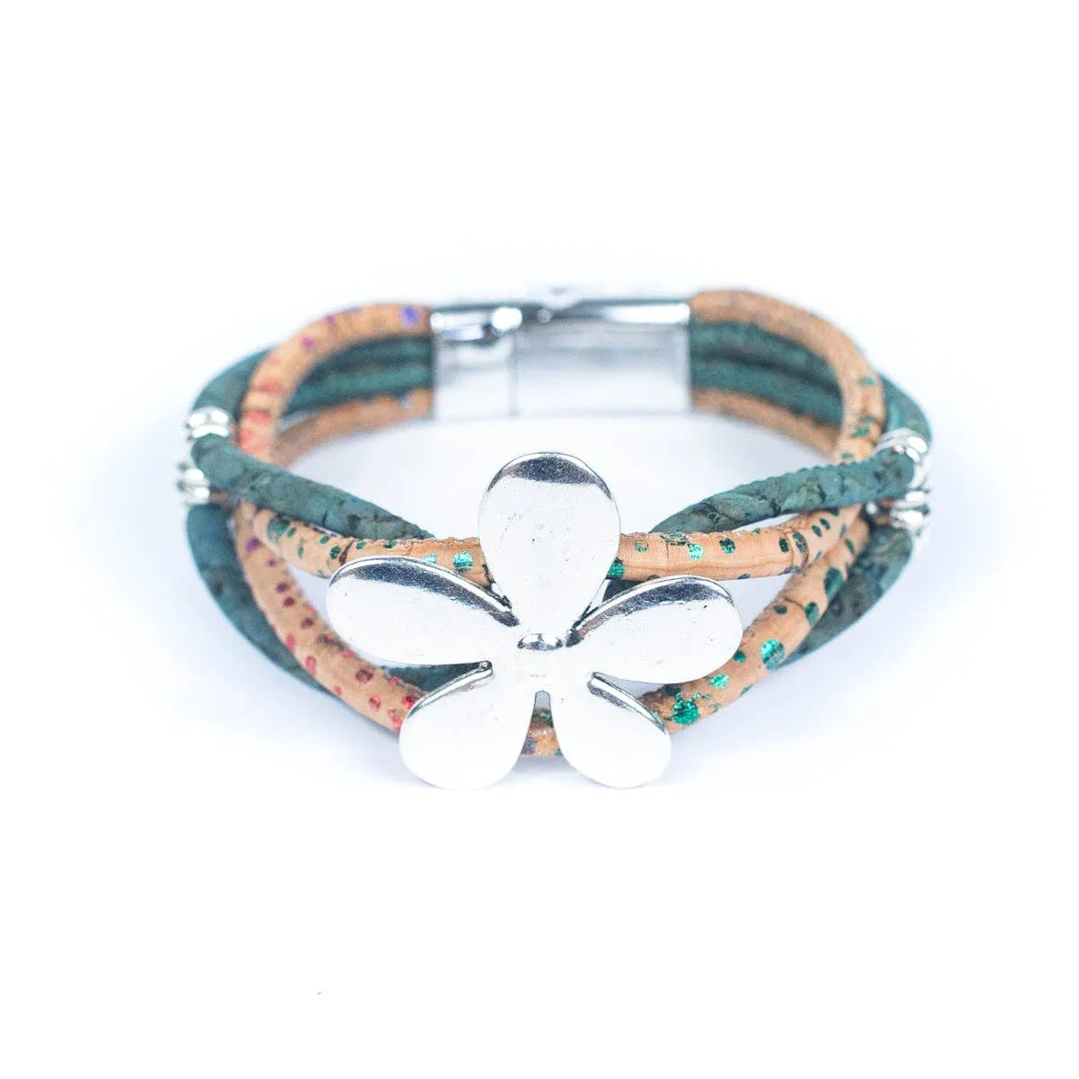 Eco-Chic Wrist Candy: Natural Cork Handmade Bracelet