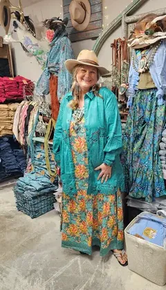 Emerald Vintage Lace Jacket