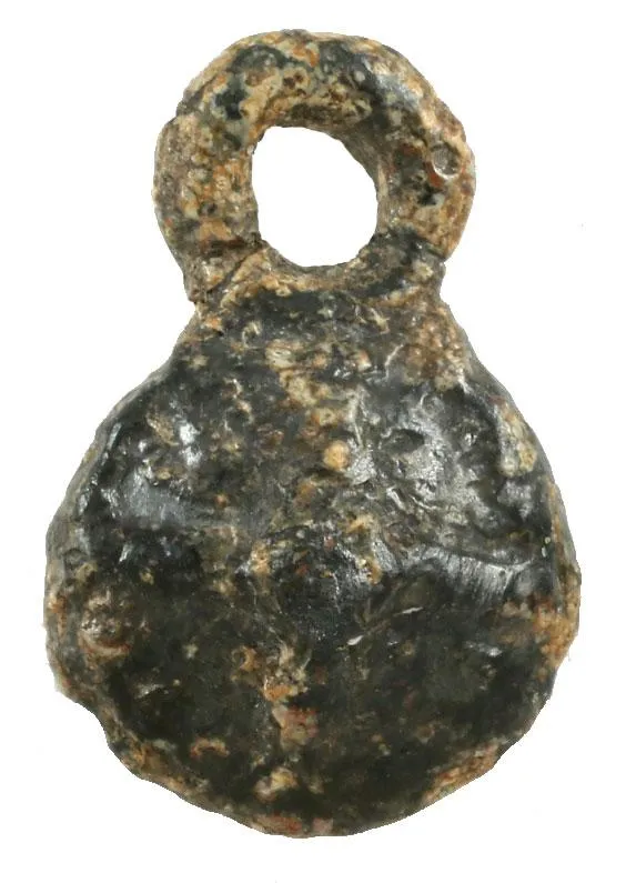 ENGLISH CHRISTIAN PILGRIM’S BADGE, OR PENDANT 14TH-15TH CENTURY