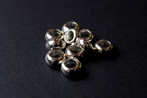 First Arrow's 'Flat Rounded' Size Large Silver Bead (O-215)