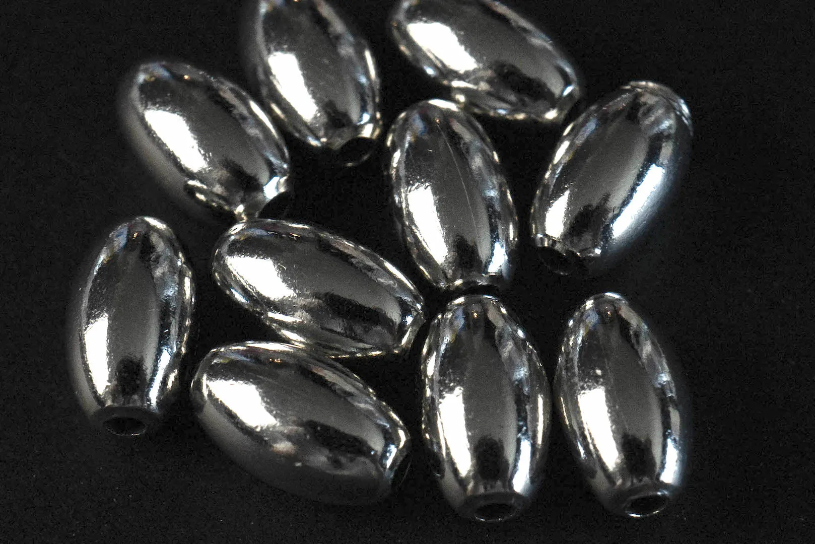 First Arrow's O-104 Silver Beads
