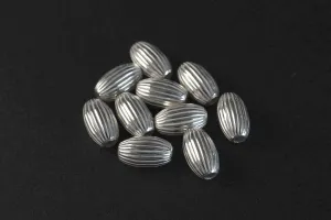 First Arrow's O-106 Silver Beads