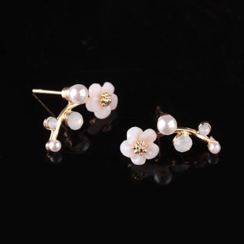 Floral Vines Ear Climbers