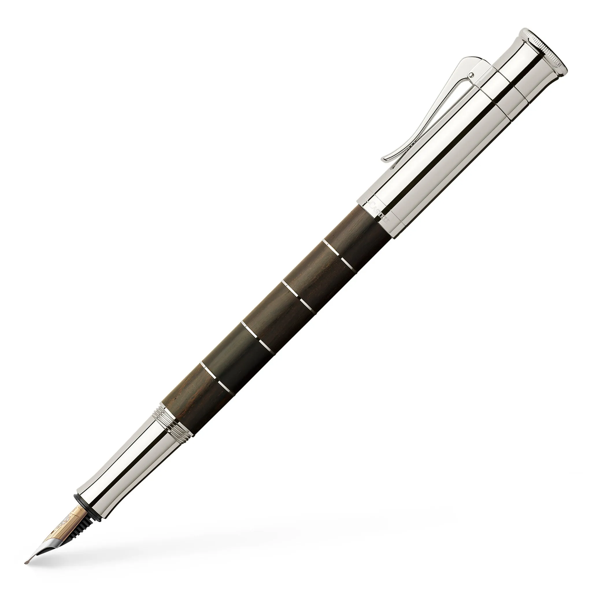 Fountain pen Classic Anello Grenadilla Fine - #145801