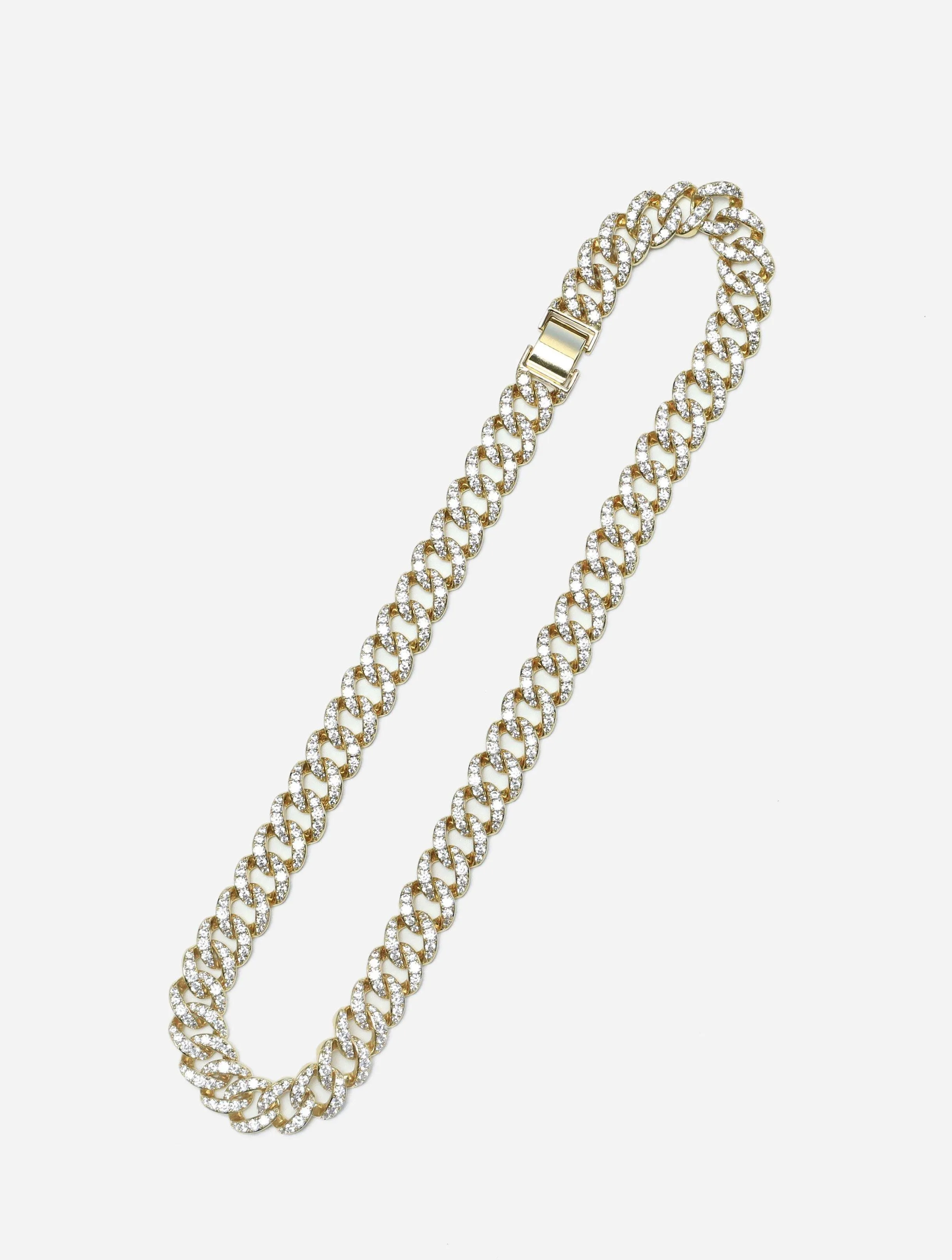 GD Cuban Link Diamond 24 15MM Chain