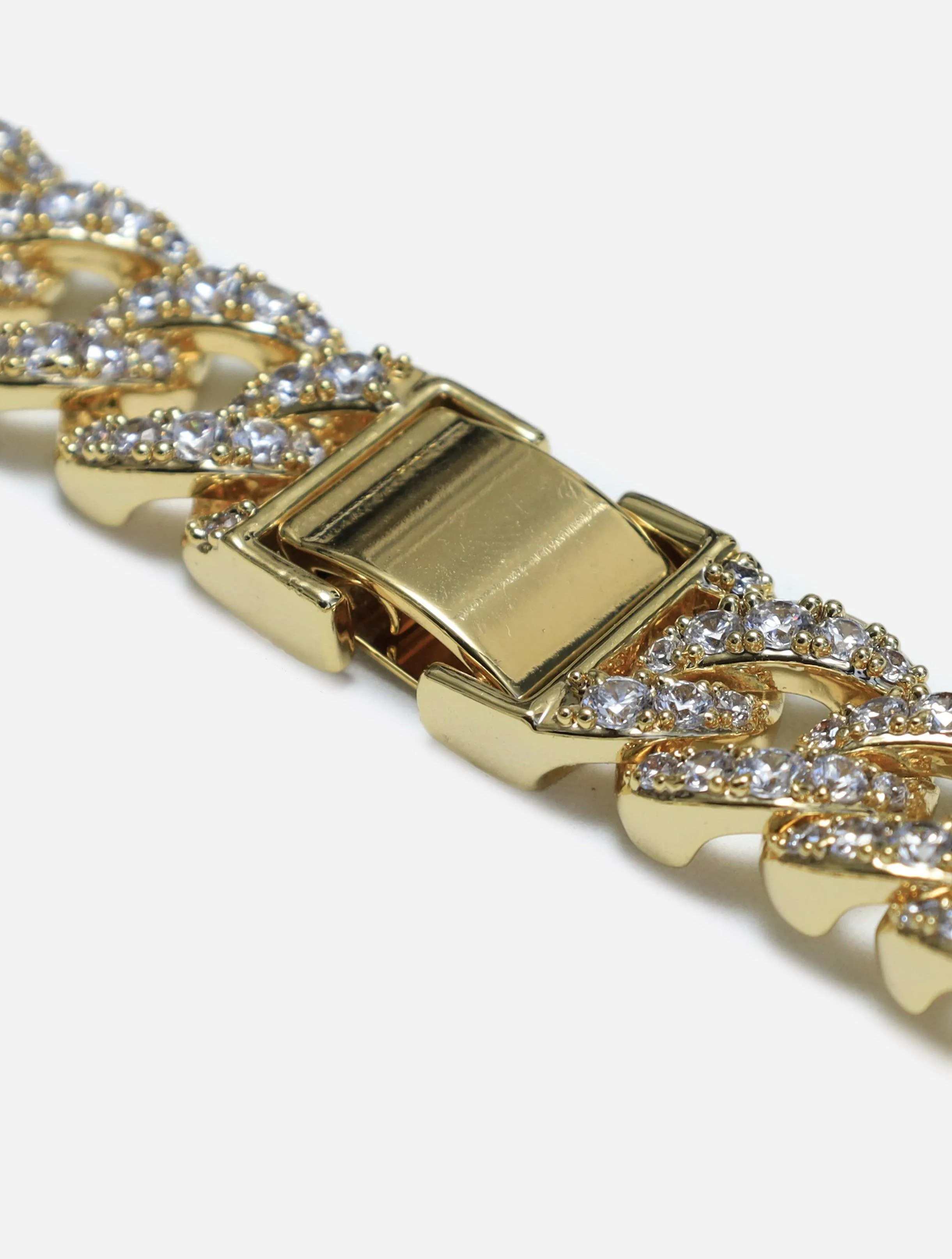 GD Cuban Link Diamond 24 15MM Chain