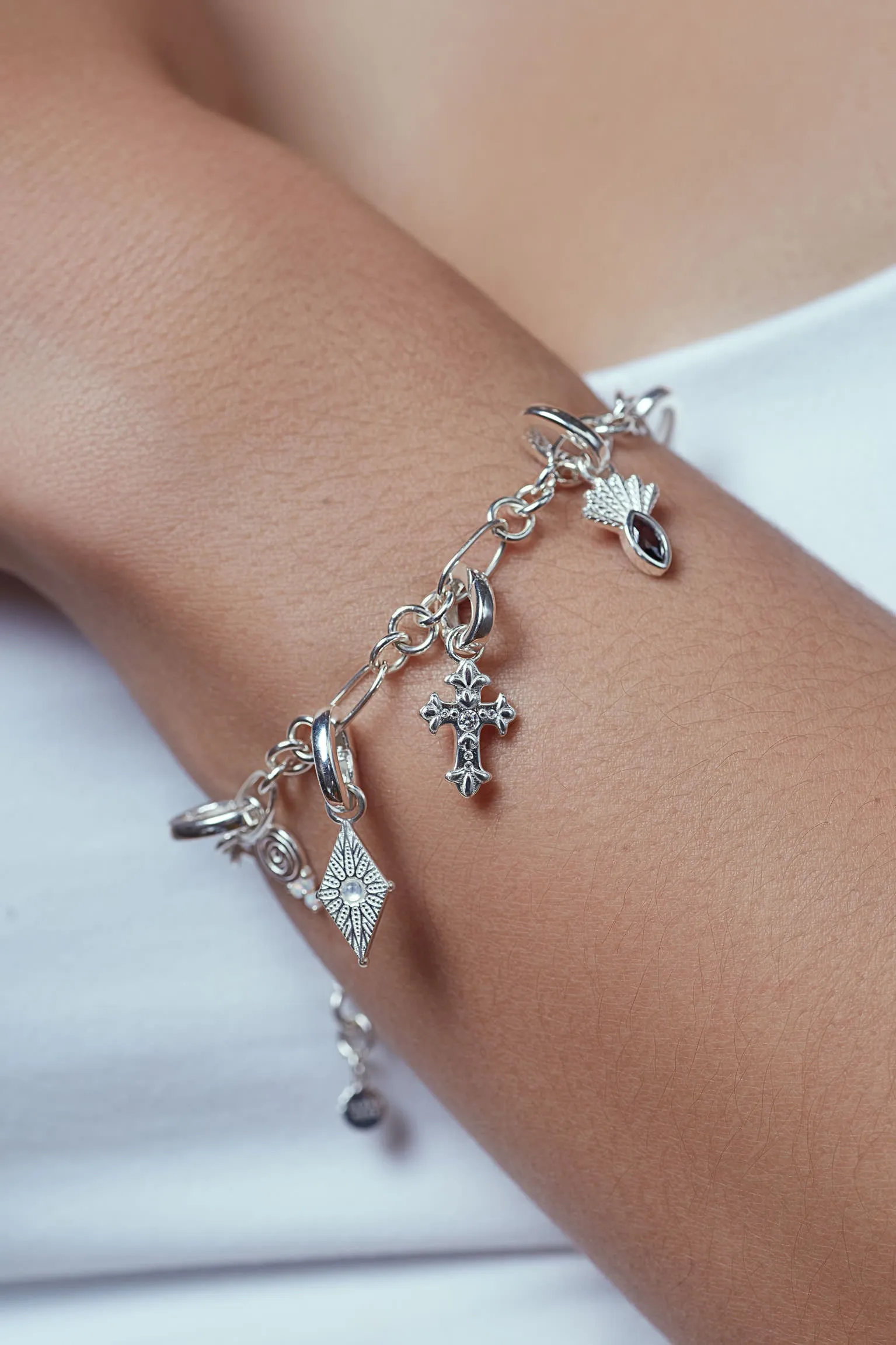 Gratitude Charm - Silver