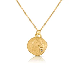 Greek Horse Pendant