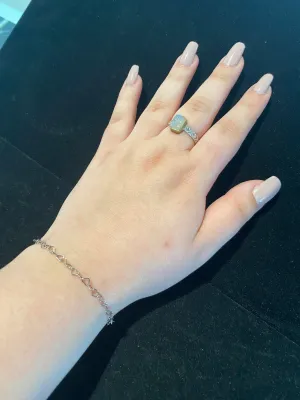 Heart Link Chain Sterling Silver | Permanent Jewelry