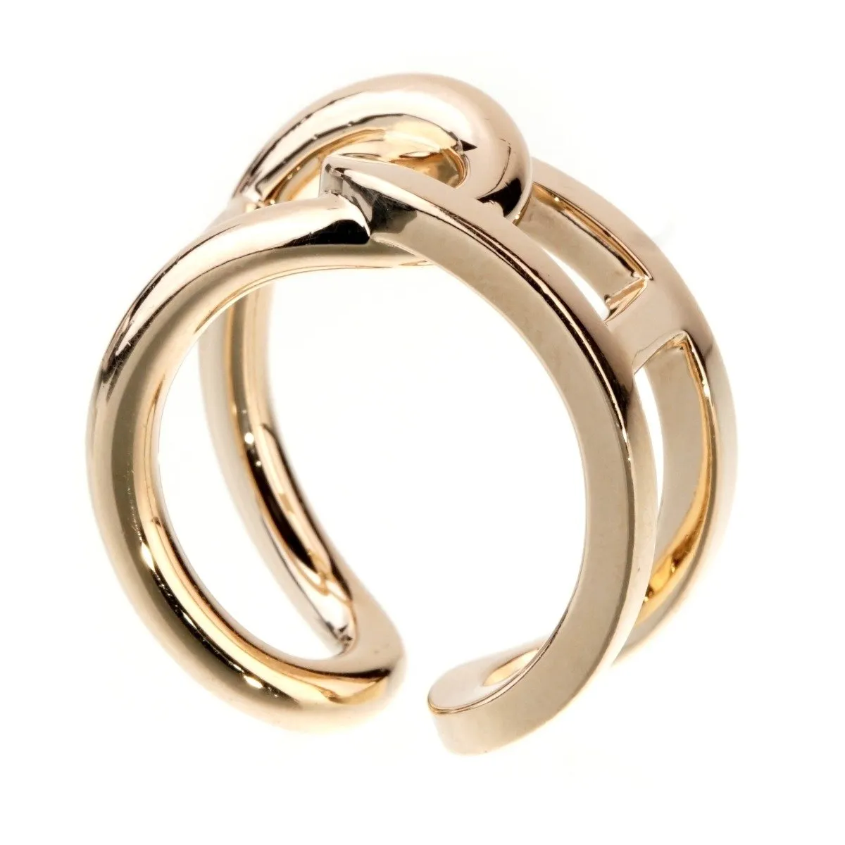 Hermes Chaine d'Ancre Yellow Gold Ring