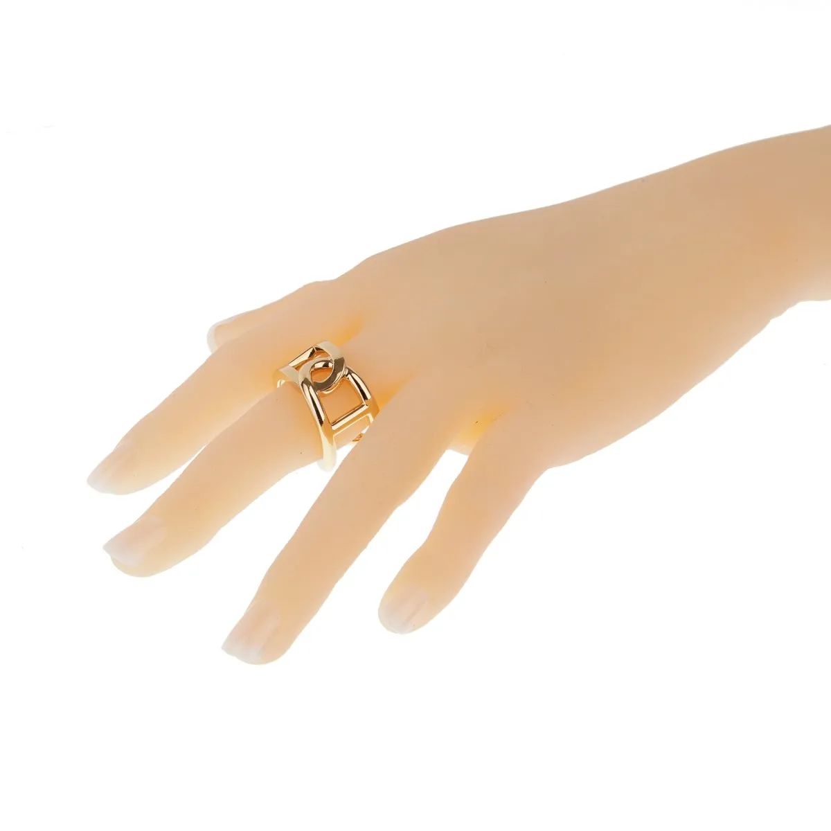 Hermes Chaine d'Ancre Yellow Gold Ring