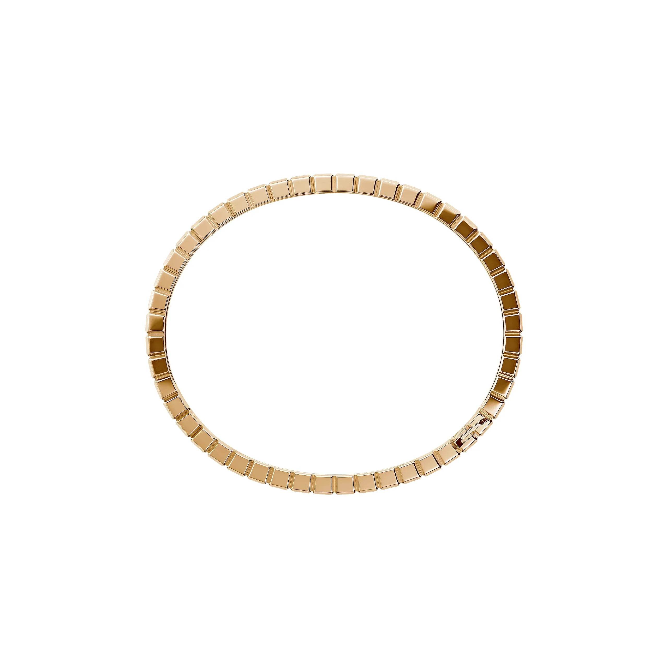 Ice Cube With Full-Set Diamonds Bangle