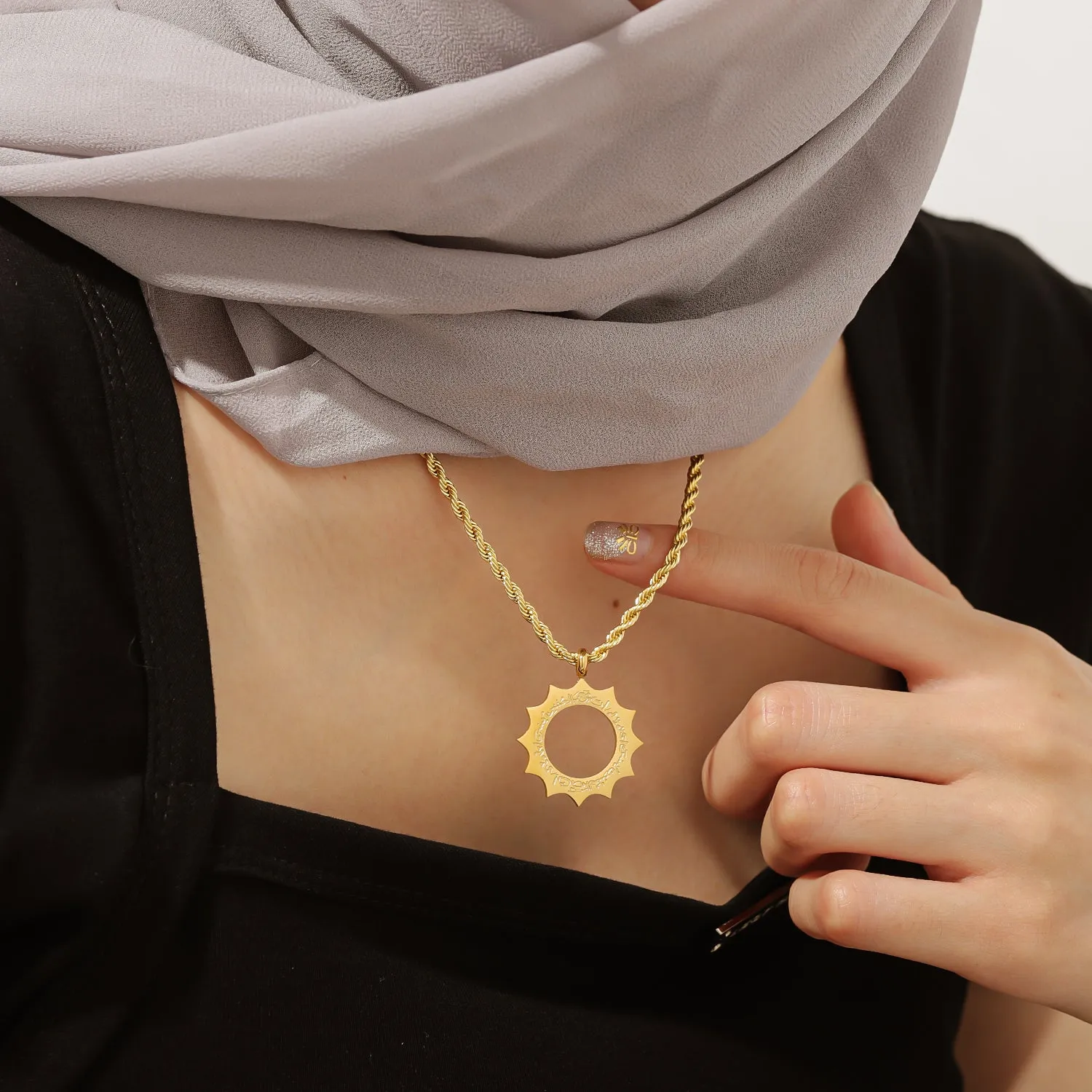 Islamic Calligraphy Pendants SN2883