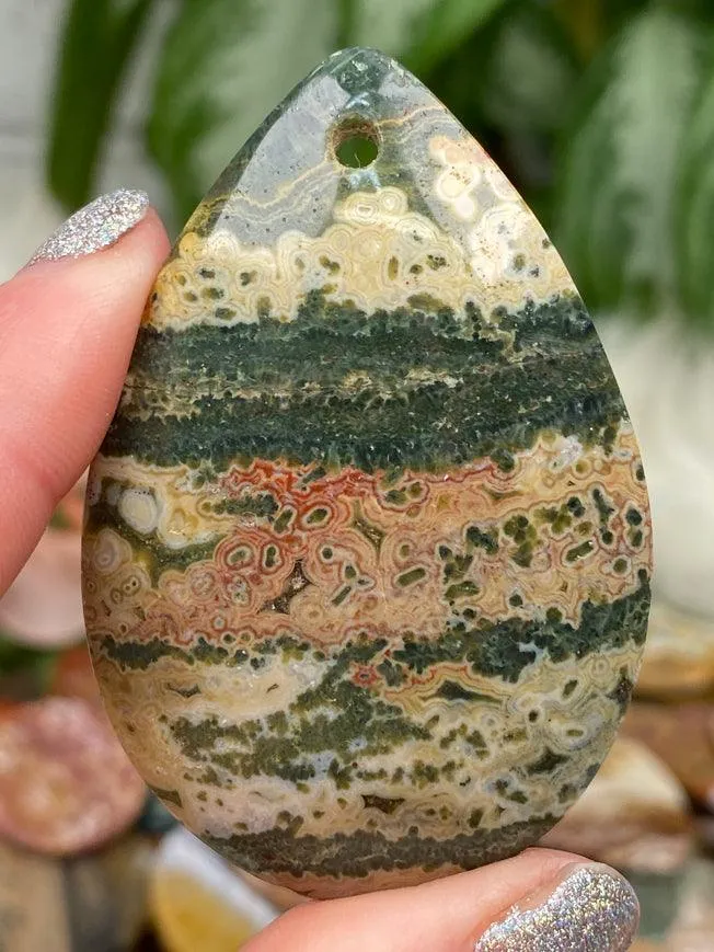 Jasper Pendants