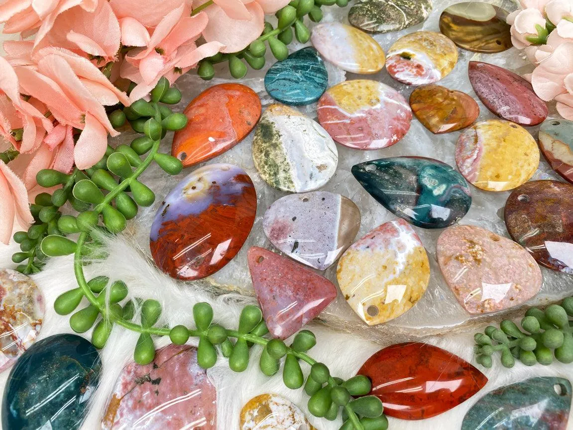 Jasper Pendants