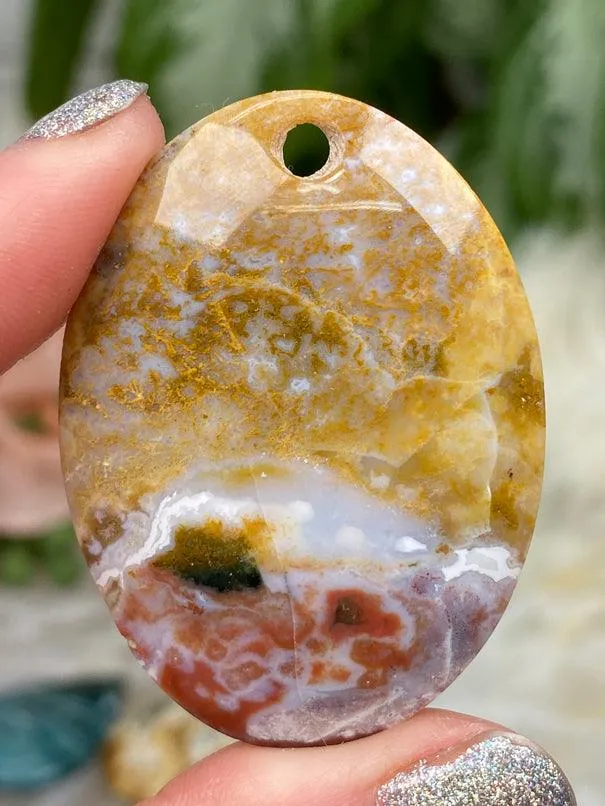Jasper Pendants