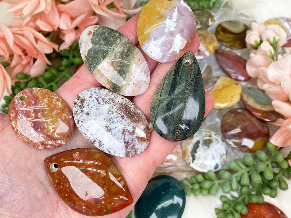 Jasper Pendants