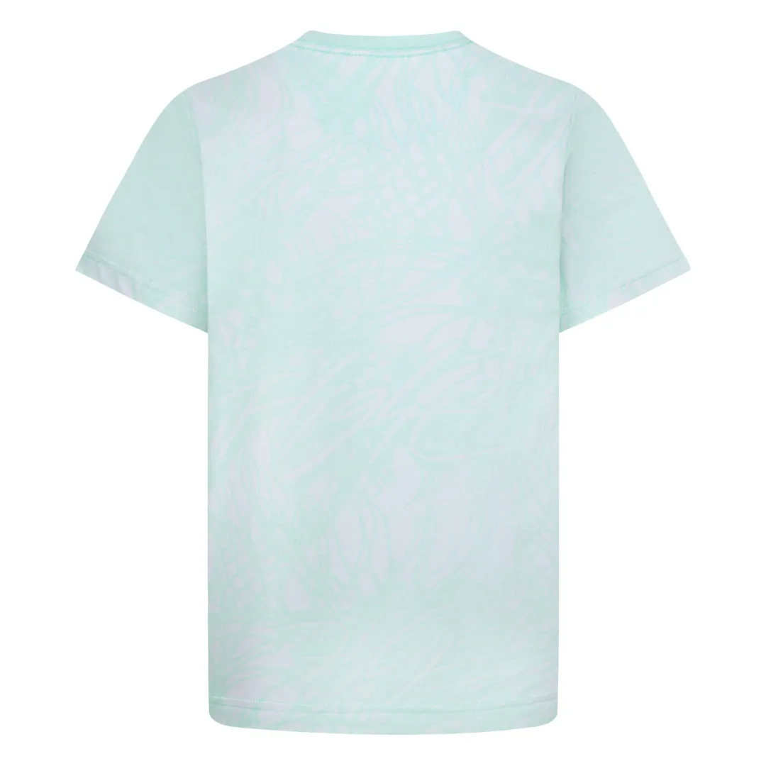 Jordan Net Flight Printed Tee Emerald Rise (Big Kids)