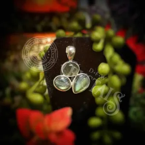 Labradorite - 3 Stone Pendant