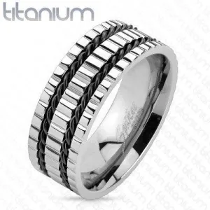 LAVA 8mm MEN'S WEDDING RING
