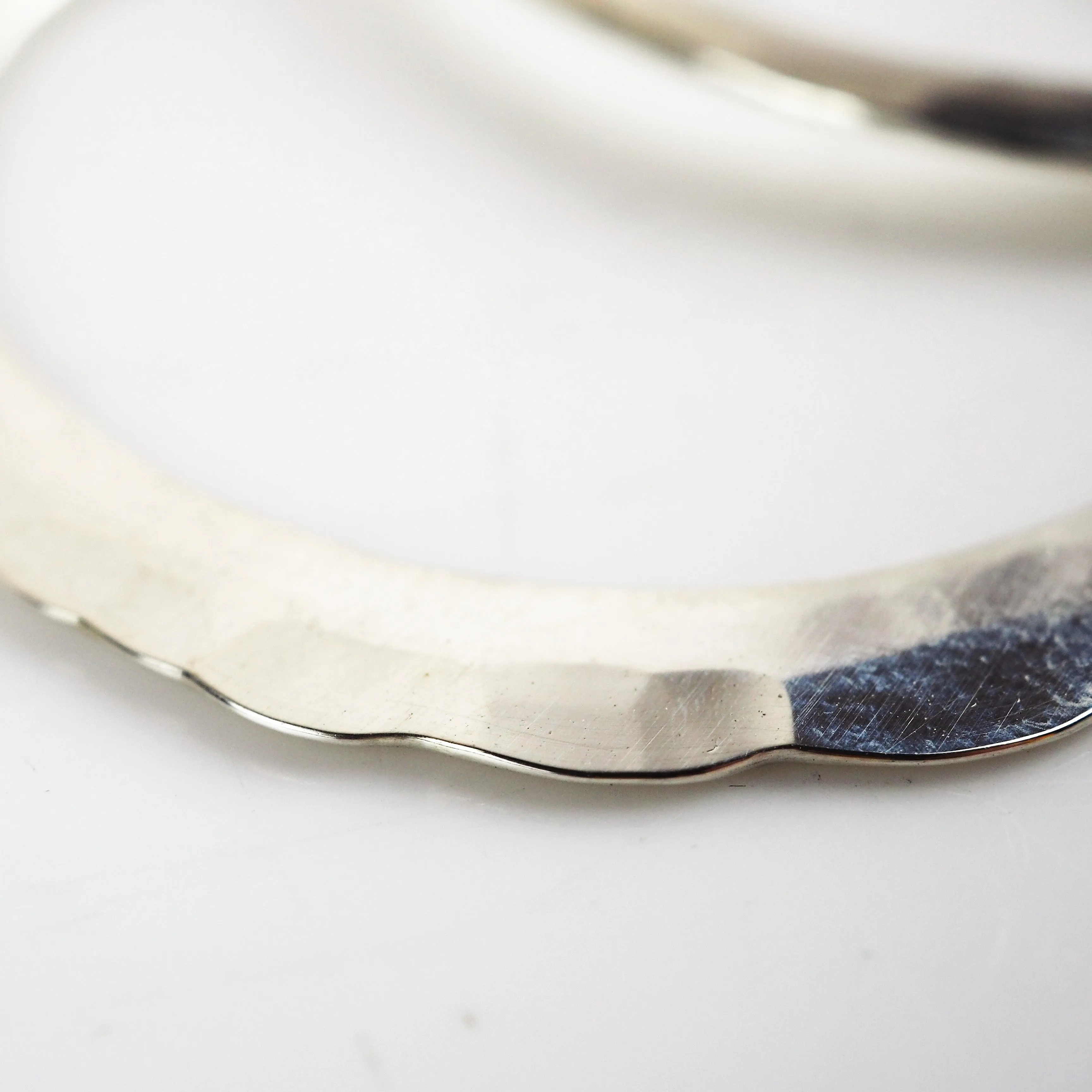 Lever, David - Medium Silver Hoops