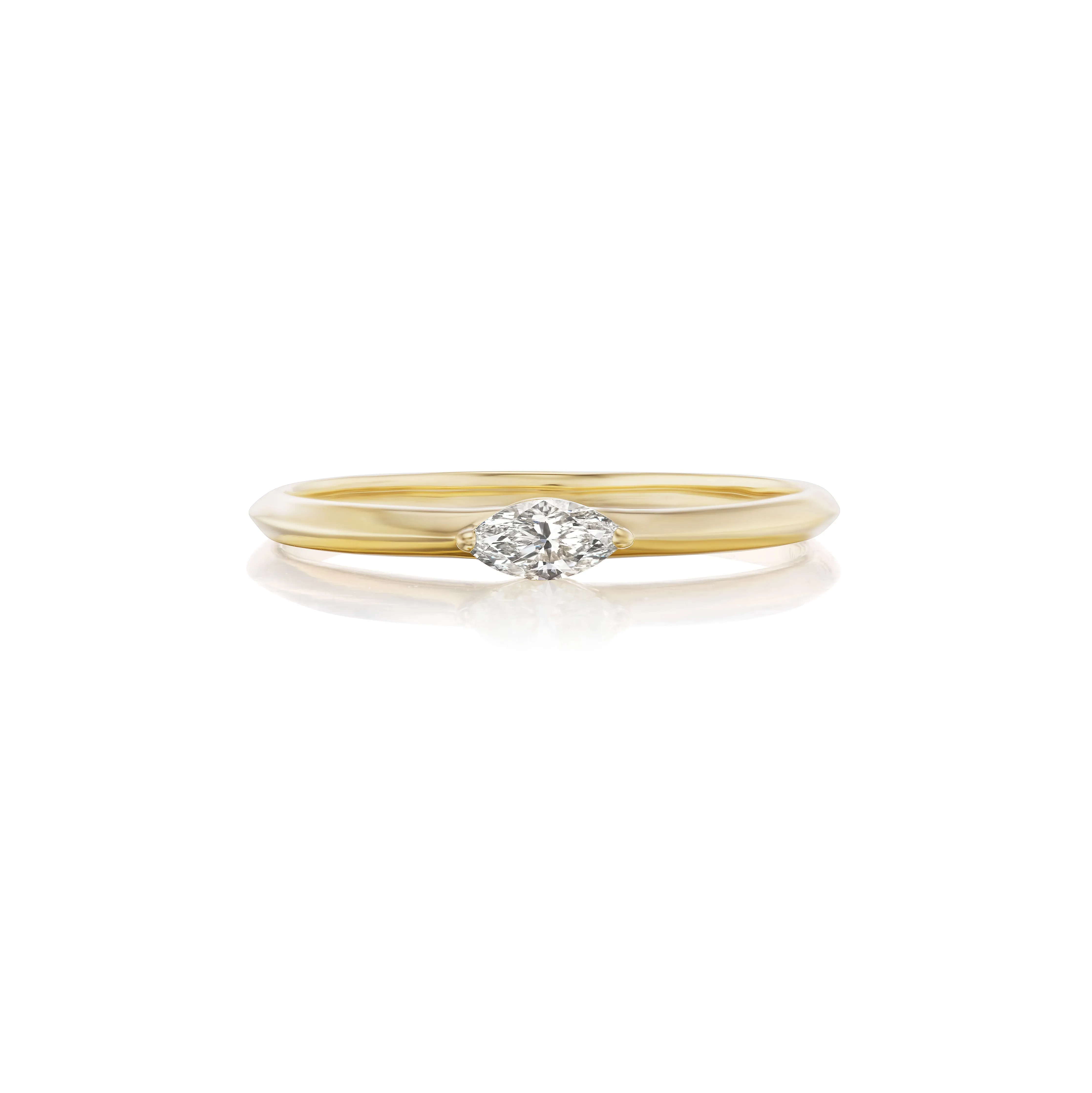 Marquis Diamond Stacker Band