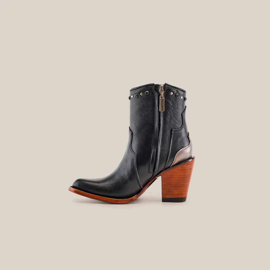 Milan Chains Bootie Black - J Toe