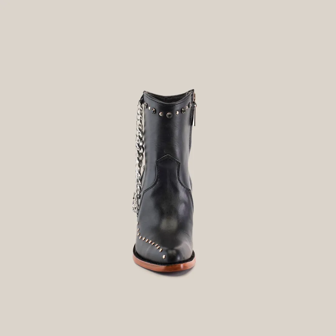 Milan Chains Bootie Black - J Toe