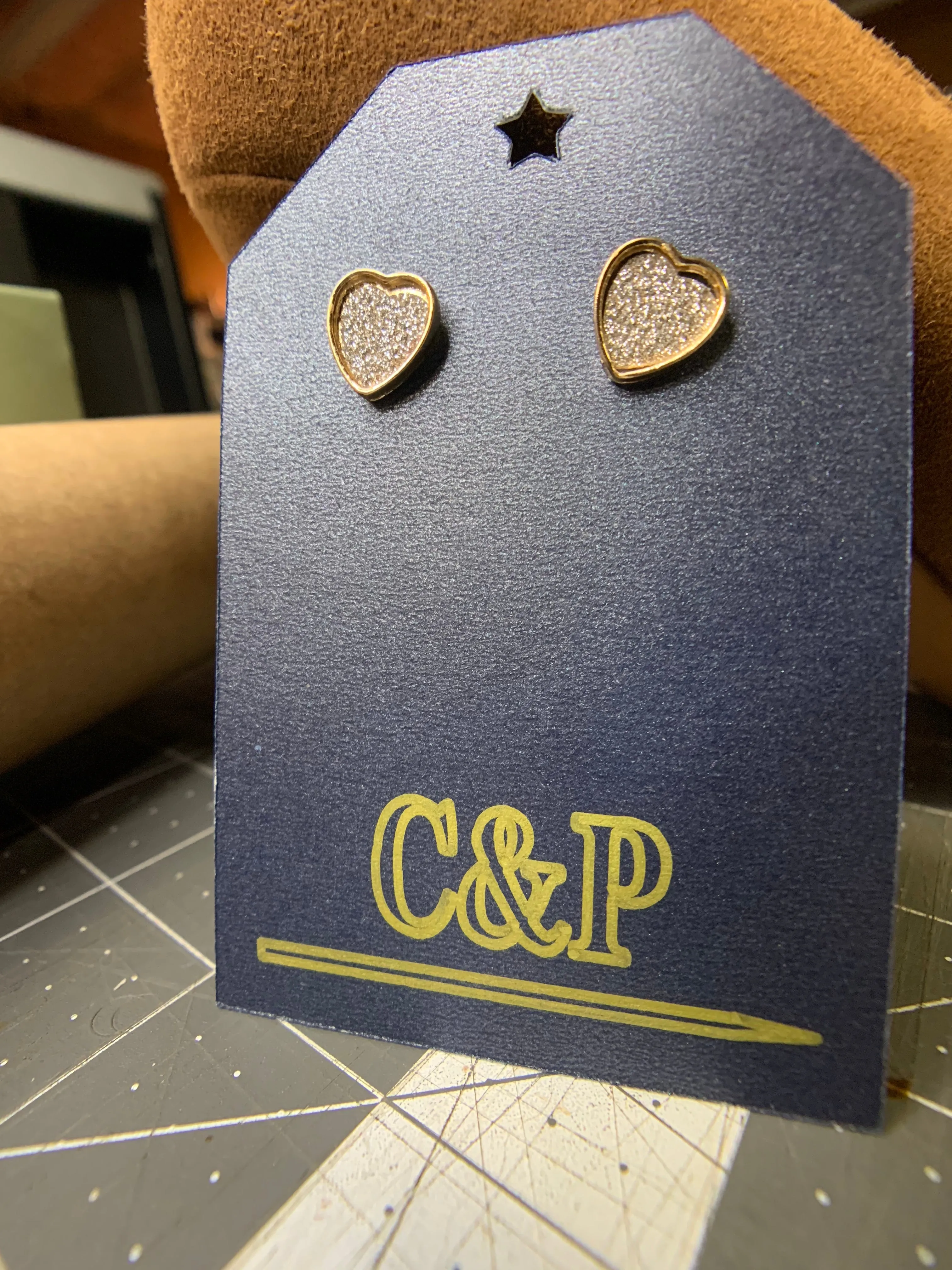 Never Too Late for Love Stud Earrings