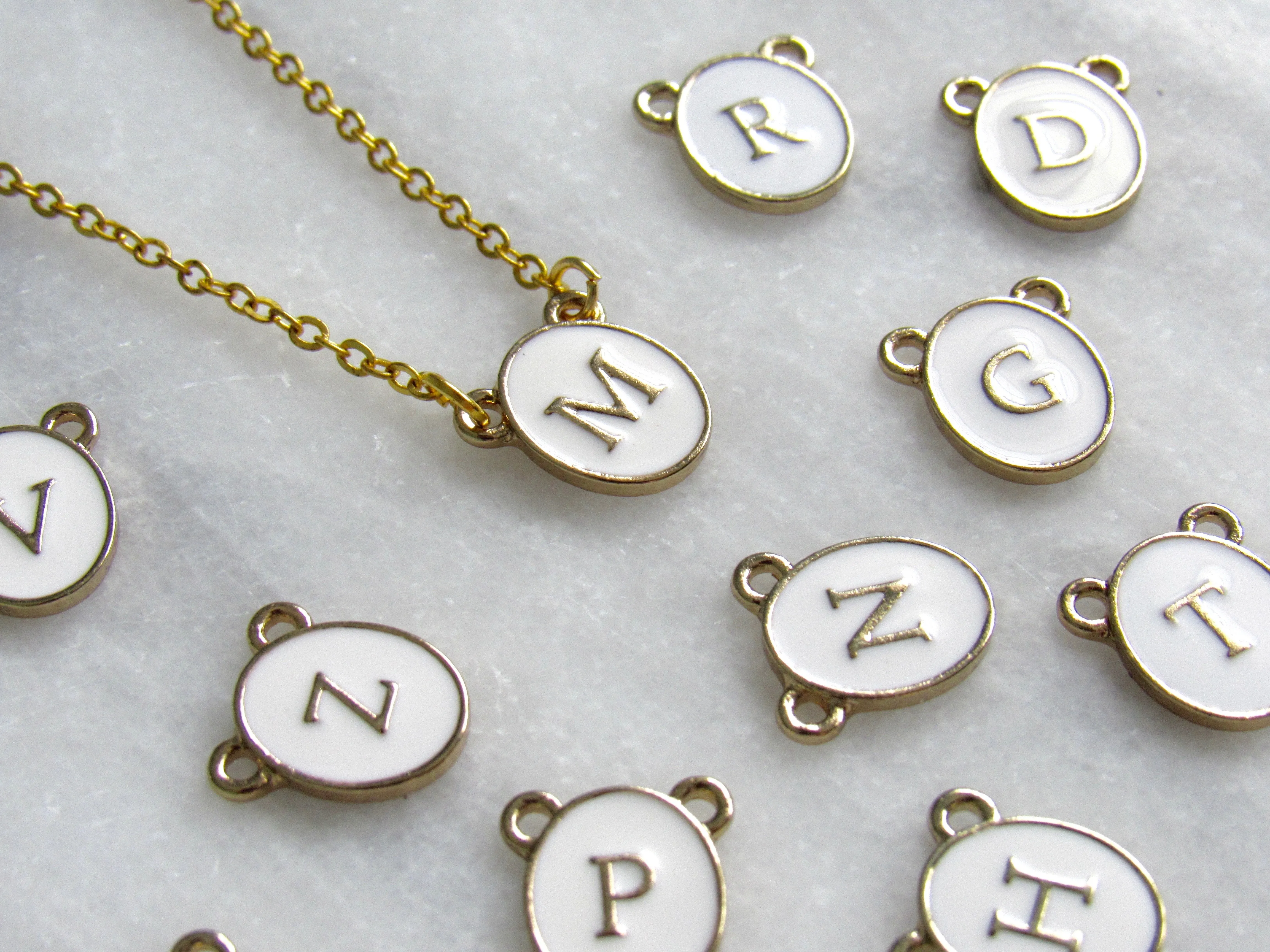 (New!) Personalized Initial Chokers