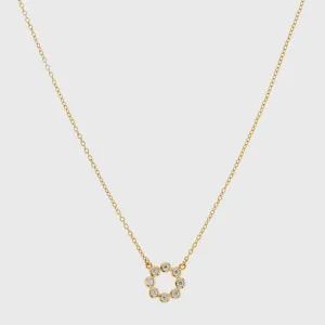 Ortigia Mini Moissanite & Gold Vermeil Necklace
