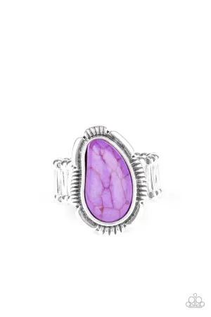 Paparazzi Ring ~ Mineral Mood - Purple