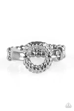Paparazzi Ring ~ Rebel Chic - Black