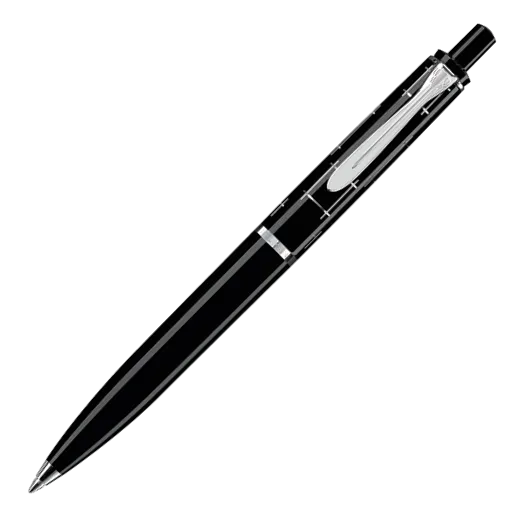 Pelikan Classic K215 Ballpoint Pen - Rectangle Chrome Trim