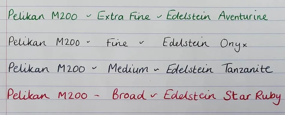 Pelikan Classic M215 Fountain Pen - Rings