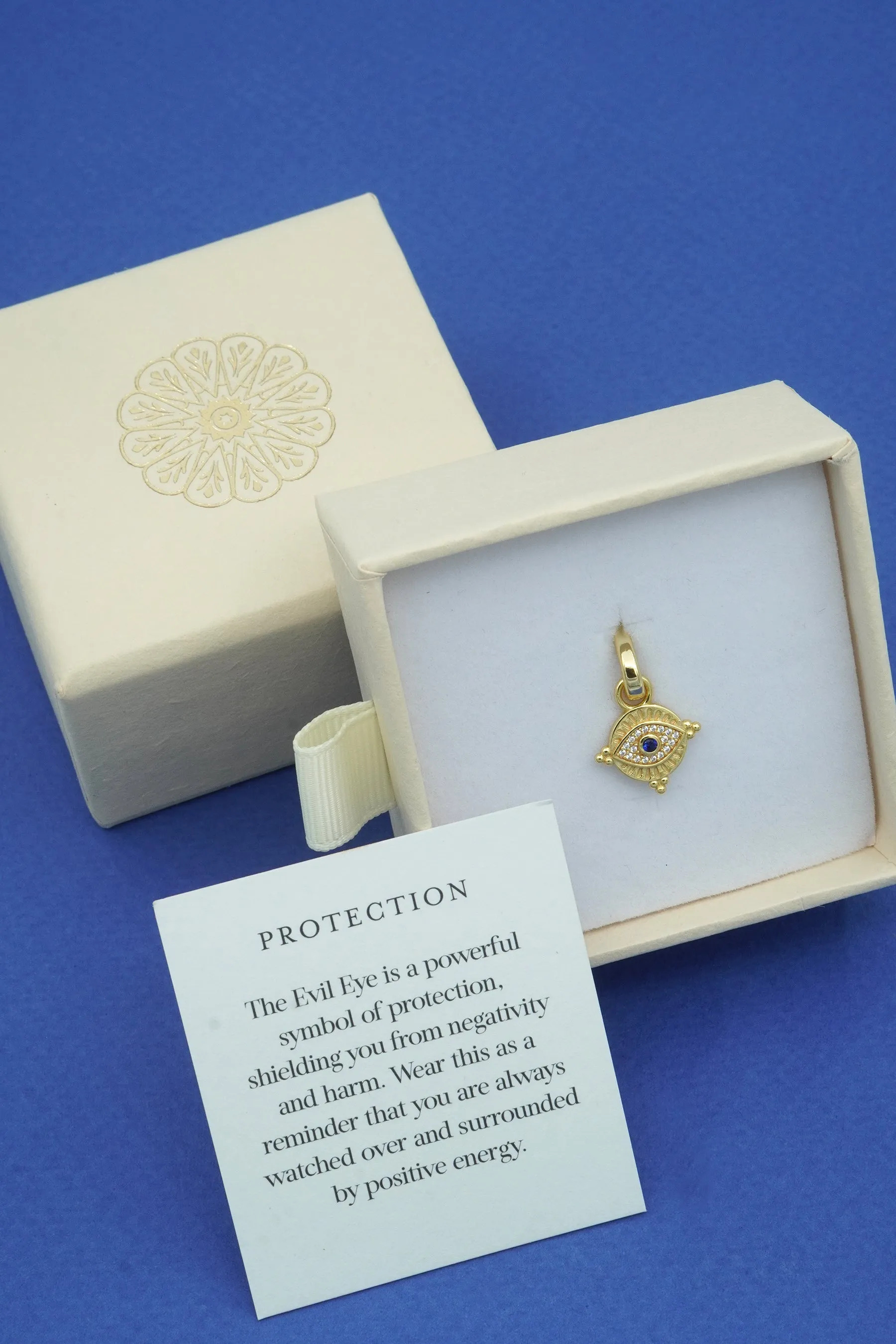 Protection of Eye Charm - Gold