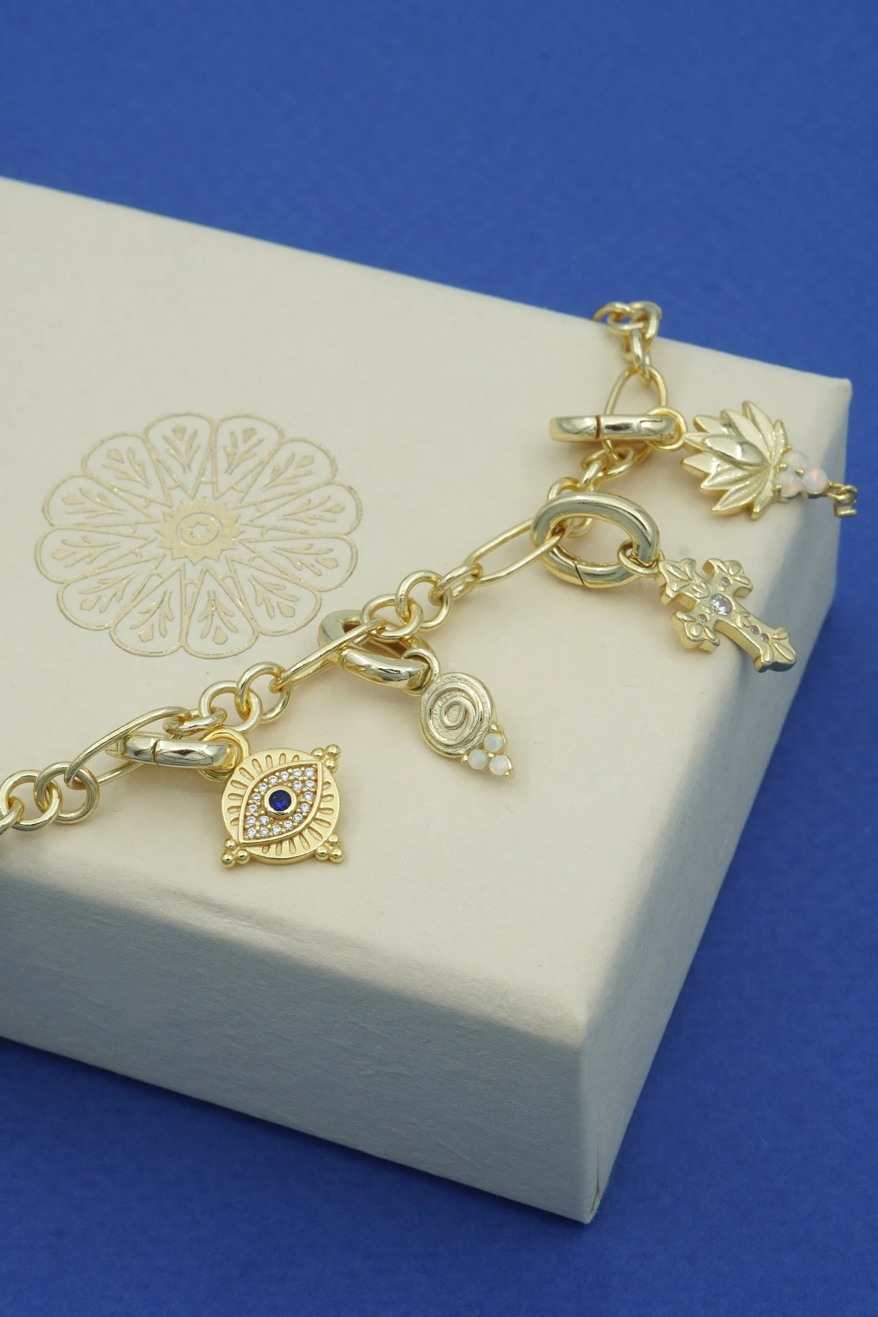 Protection of Eye Charm - Gold