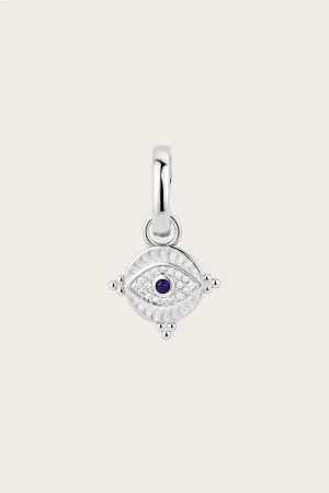 Protection of Eye Charm - Silver