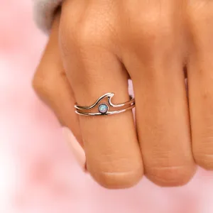 Pura Vida Opal Wave Ring