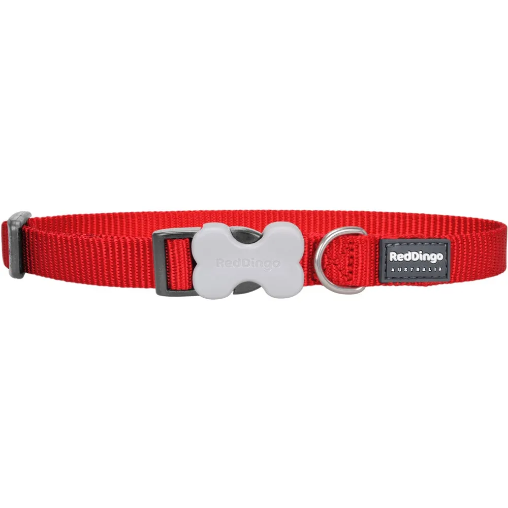 Red Dingo Classic Dog Collar 15mm