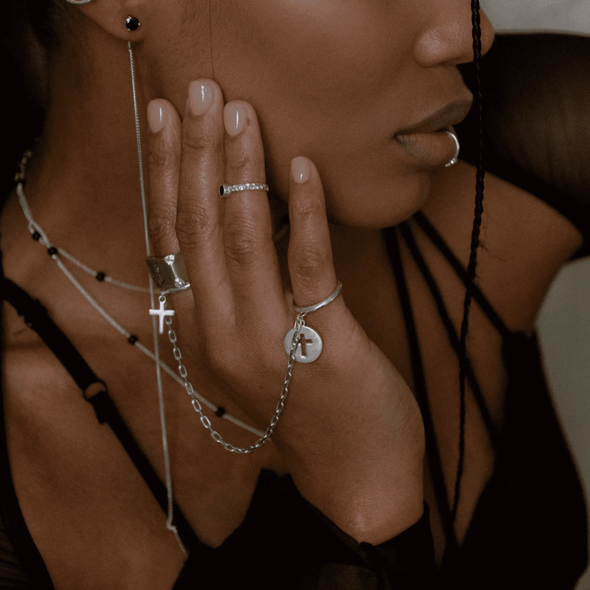 Rock It Ring (Cross And Circle)