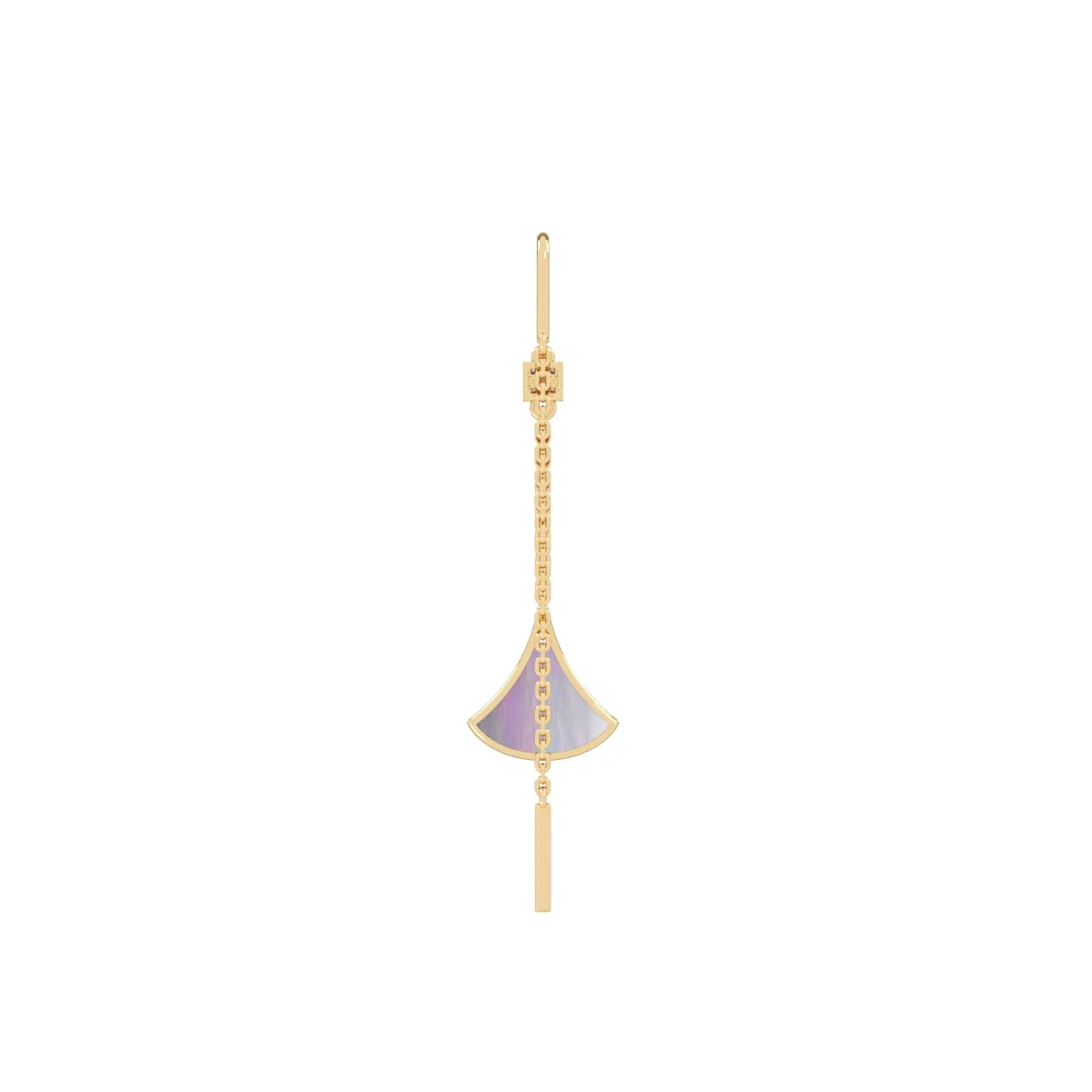 Shimmering Lab Grown Diamond Hoop Earrings