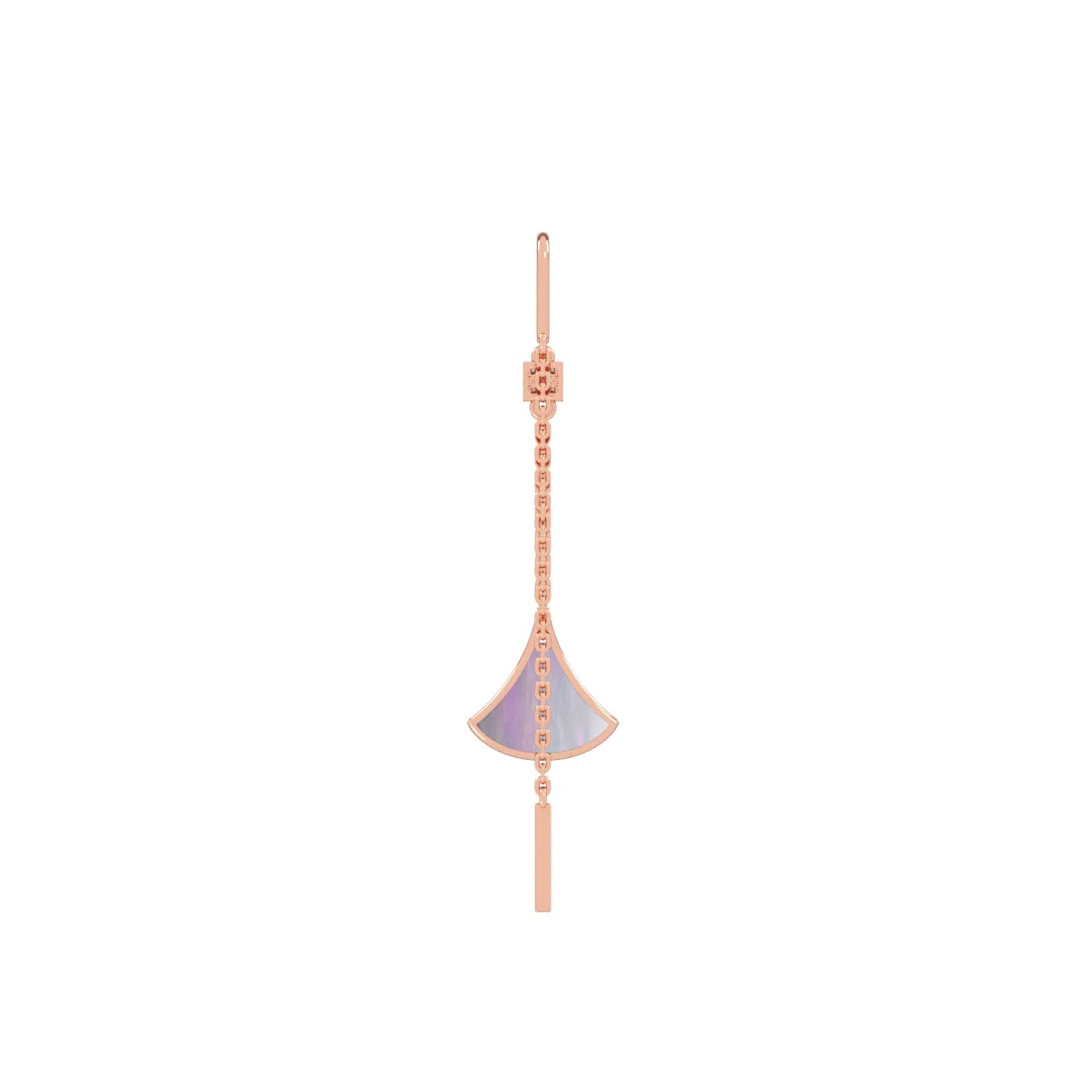 Shimmering Lab Grown Diamond Hoop Earrings