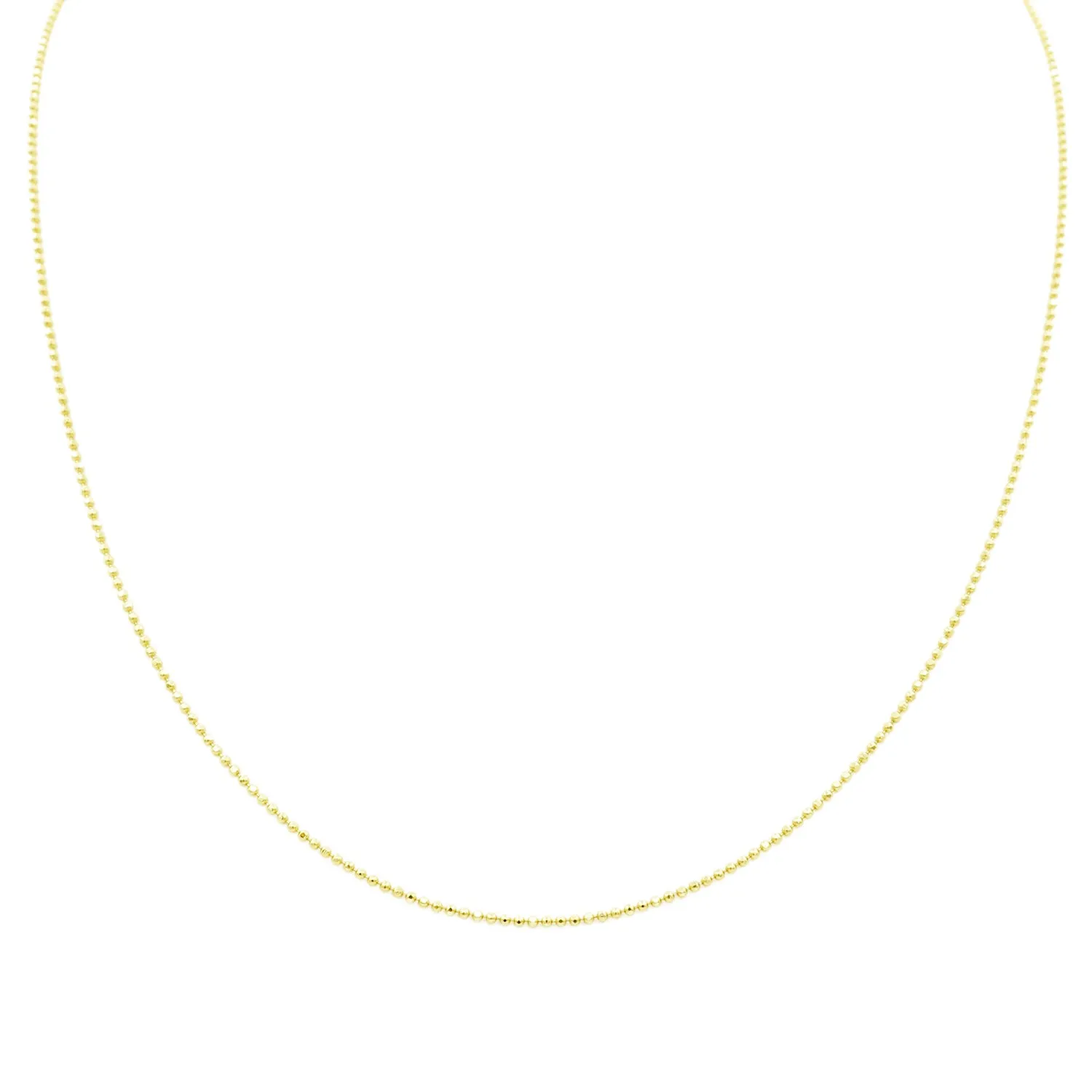 SHORT BELUGA CHAIN, GOLD