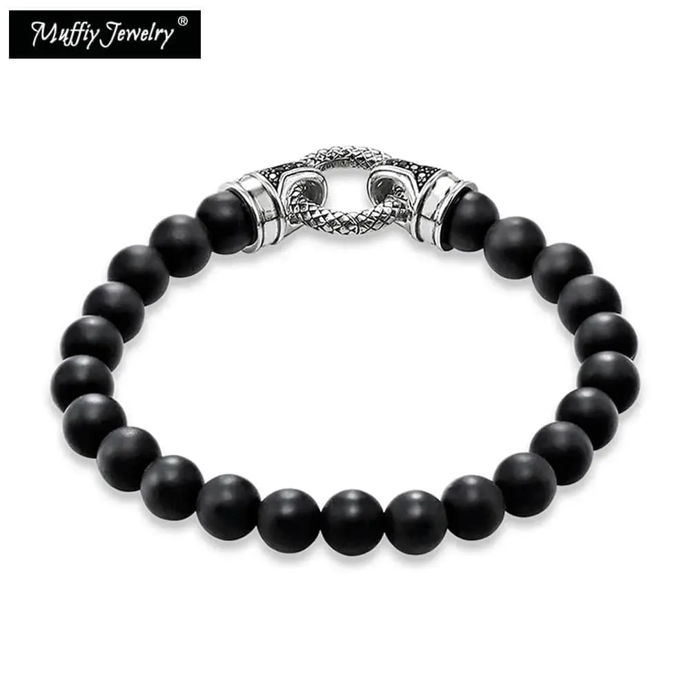 Silver Clasps Bracelets, Beads Heart Super Deals Gift In Silver, Europe Style Rebel Jewelry,Gift for Men &amp; Women