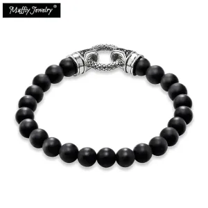 Silver Clasps Bracelets, Beads Heart Super Deals Gift In Silver, Europe Style Rebel Jewelry,Gift for Men &amp; Women