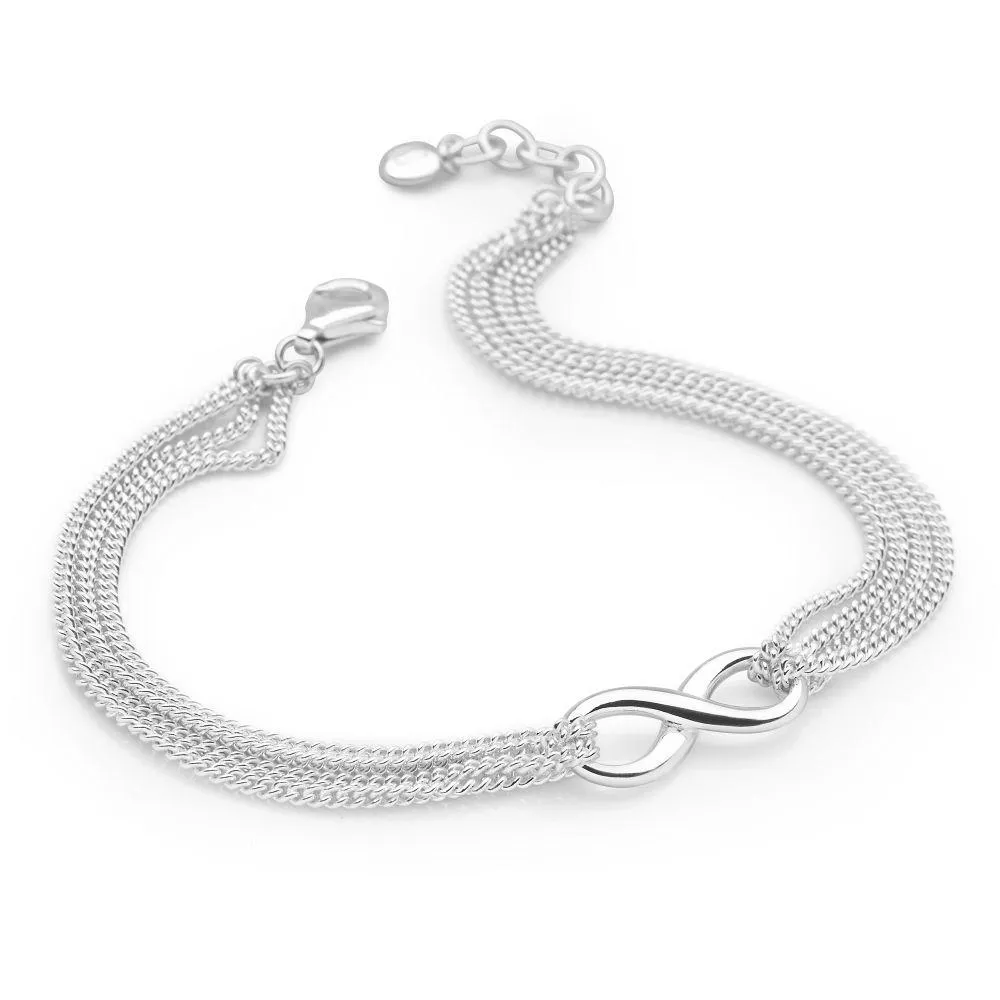 Silver Infinity Bracelet (BRC13071)