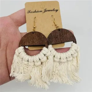 Simply Summertime Woven Earrings