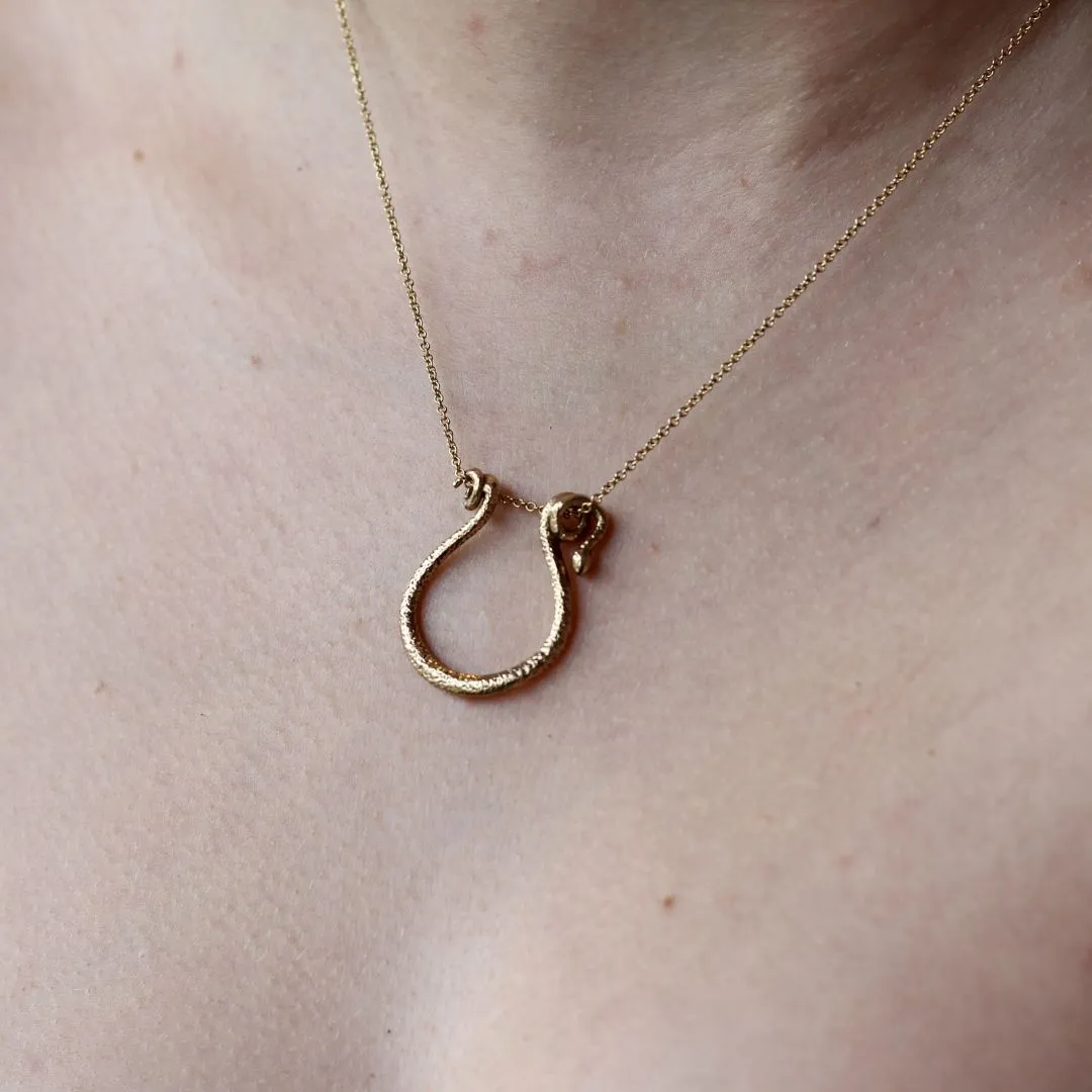 Snake King Ring Keeper Necklace