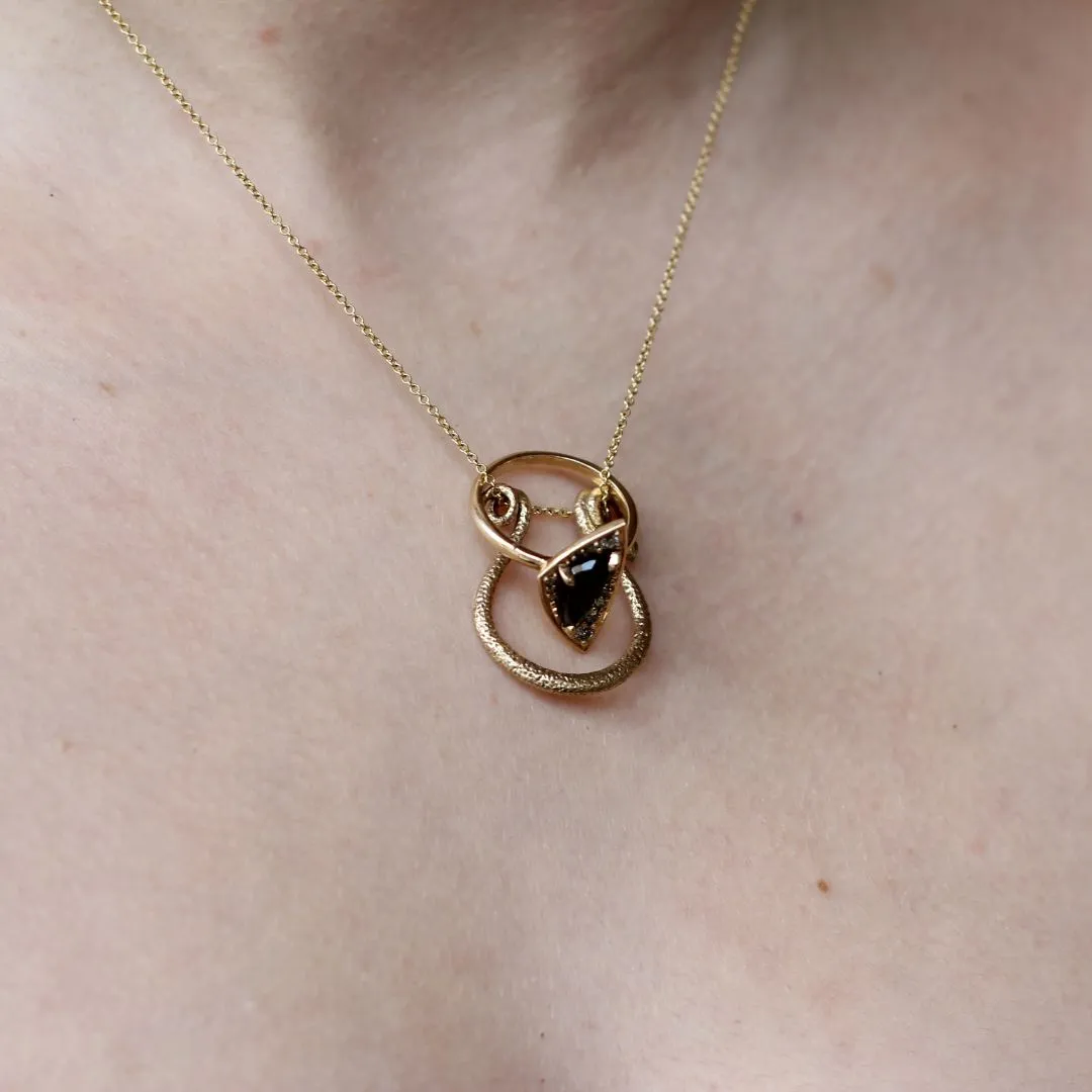 Snake King Ring Keeper Necklace